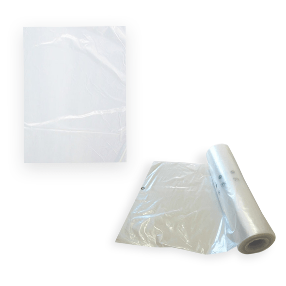 Korkeatiheyksinen muovipussi ilman kahvoja (10 rulla)