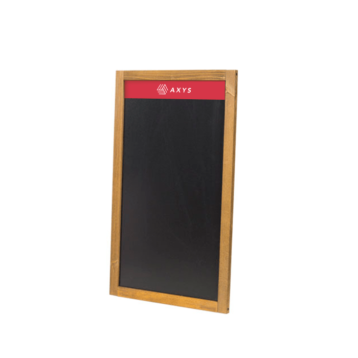 Krijtbord met Houten Lijst Krijtbord met Houten Lijst