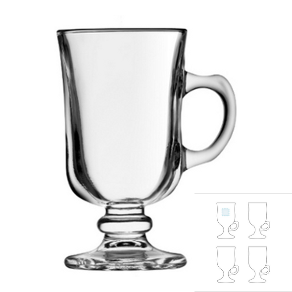 Mini glass mug - Bill