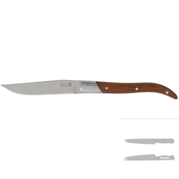 Nerezový nůž na maso s dřevěnou rukojetí - Narbona