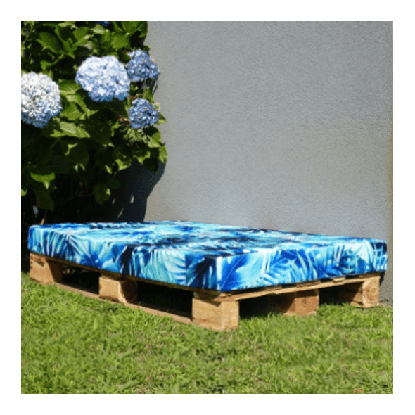Siège de canapé palette imperméable avec rembourrage Siège de canapé palette imperméable avec rembourrage