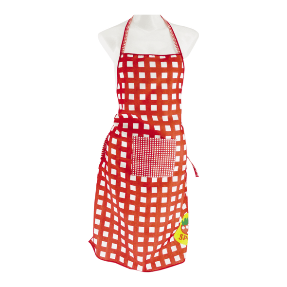 Volwassen schort met zak. Polyester Volwassen schort met zak. Polyester