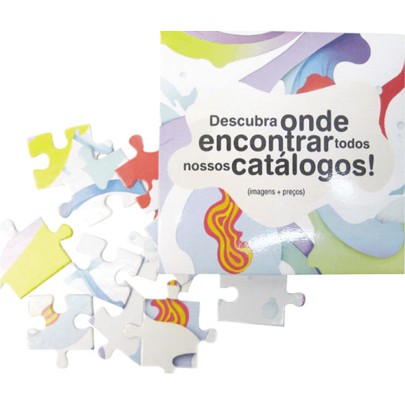 Puzzle com embalagem Puzzle com embalagem