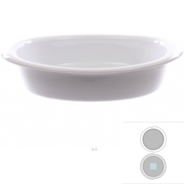 Oval keramisk ugnsplåt - Duo Oval keramisk ugnsplåt - Duo