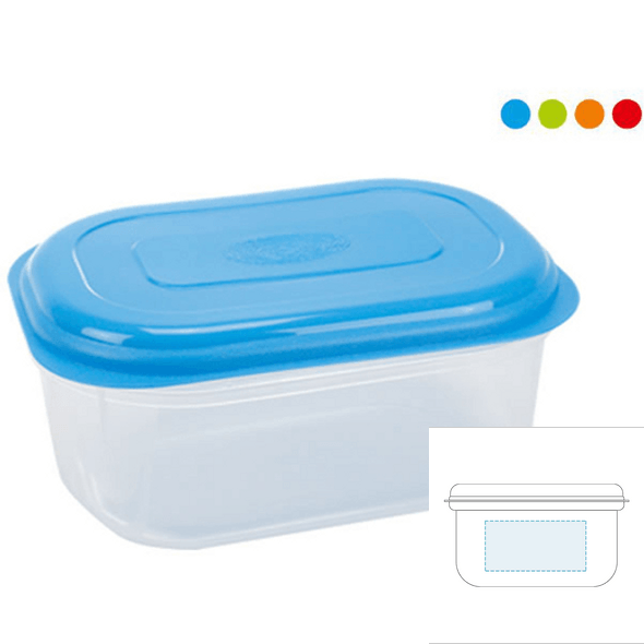 Ovale plastic hermetische doos Ovale plastic hermetische doos