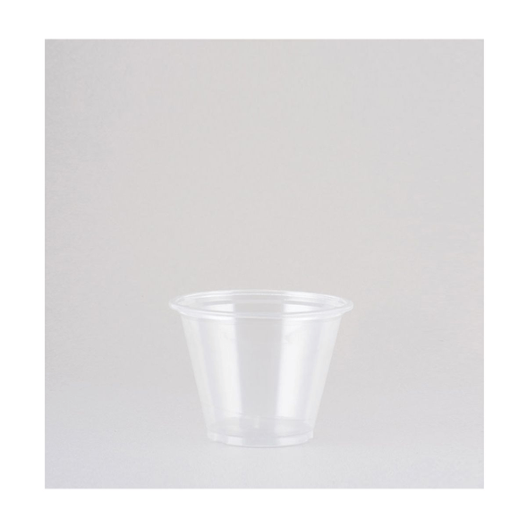 Clear Plastic Cups with Lids, 20 oz, 50 Pack