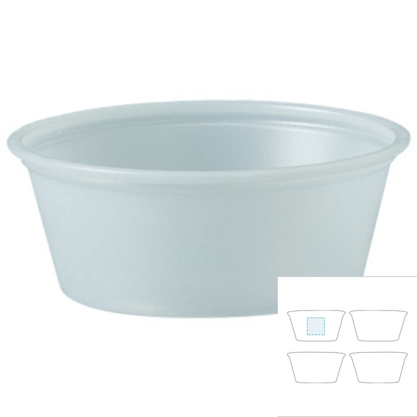 Pack såskoppar av plast (2500 st) Pack såskoppar av plast (2500 st)