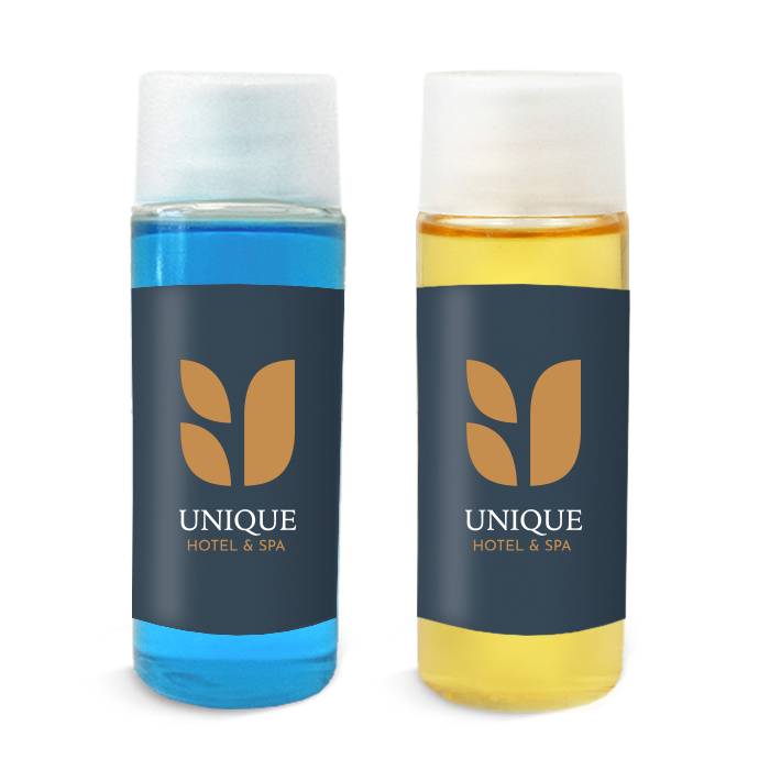 Shampoo- und Duschgelflaschen Packung  30ml - URBAN CONCEPT