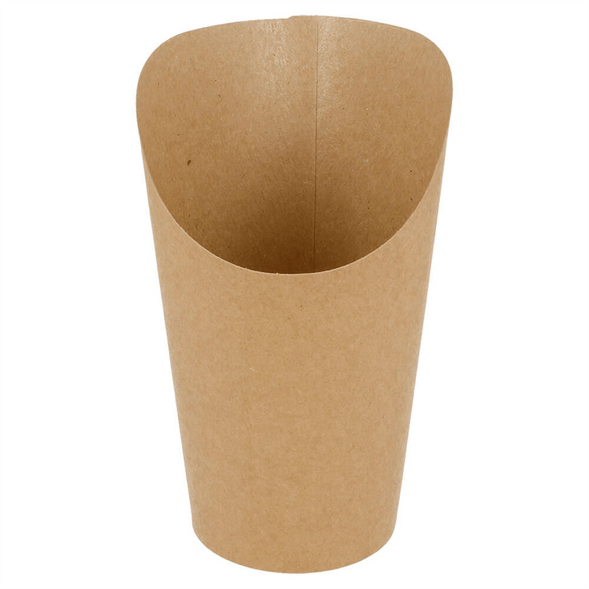 Pakk esker for pommes frites i papp (1000 stk) Pakk esker for pommes frites i papp (1000 stk)