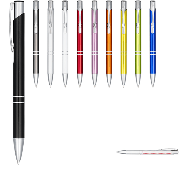 penne personalizzate eleganti ed economiche con fusto in alluminio