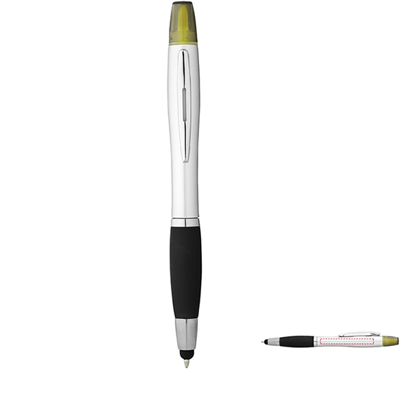 Penna Nash Personalizzabile: Stylus, Evidenziatore e A Sfera