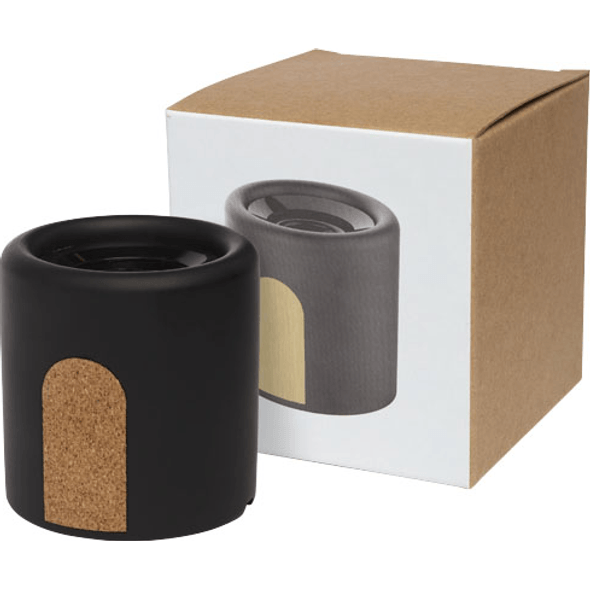 Enceinte Bluetooth® calcaire/liège Roca Enceinte Bluetooth® calcaire/liège Roca