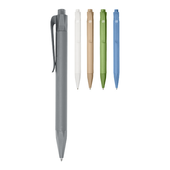 Stylo à bille en plastique Earth Corn Stylo à bille en plastique Earth Corn