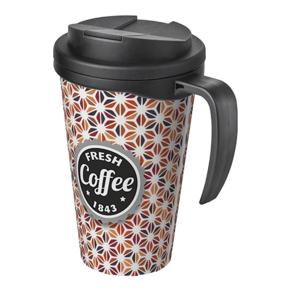 Brite-Americano spatwaterdichte mok van 350 ml Brite-Americano spatwaterdichte mok van 350 ml