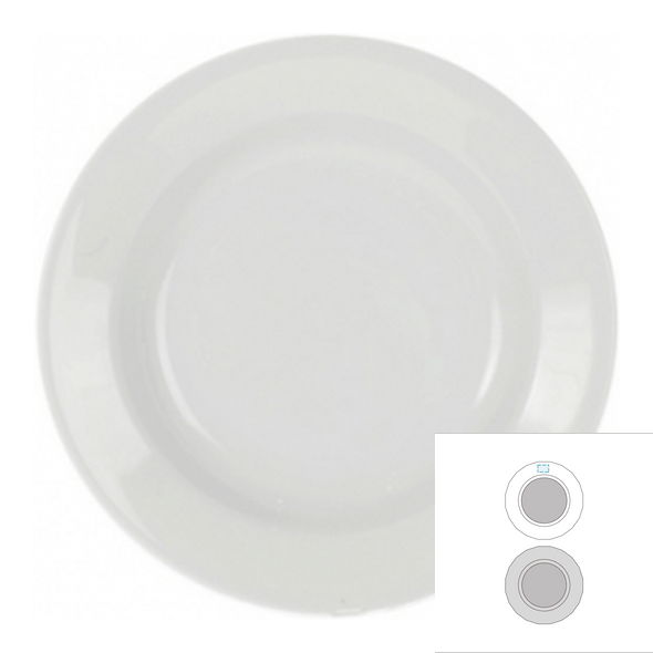 Piatto fondo in ceramica - Servotel Piatto fondo in ceramica - Servotel