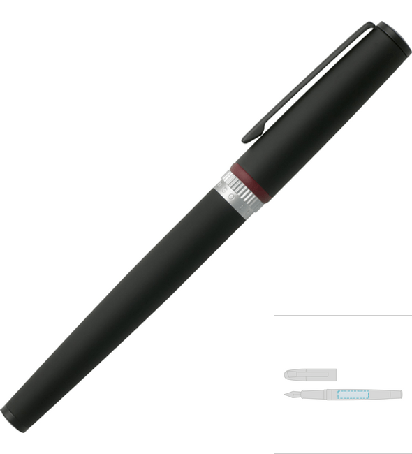 Długopis Gear Black Snib - Hugo Boss™