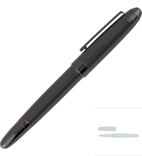 Bolígrafo con punta Icon Grey - Hugo Boss™
