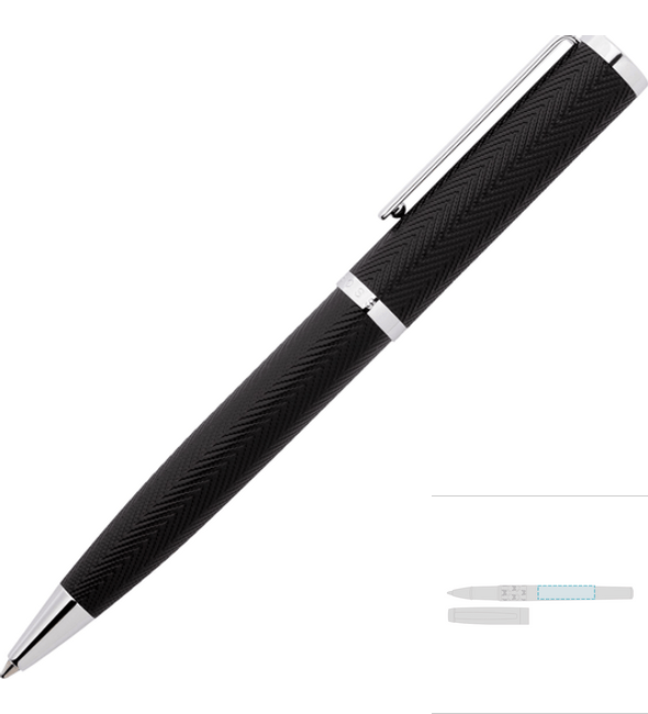 Formation Herringbone balpen - Hugo Boss™ Formation Herringbone balpen - Hugo Boss™