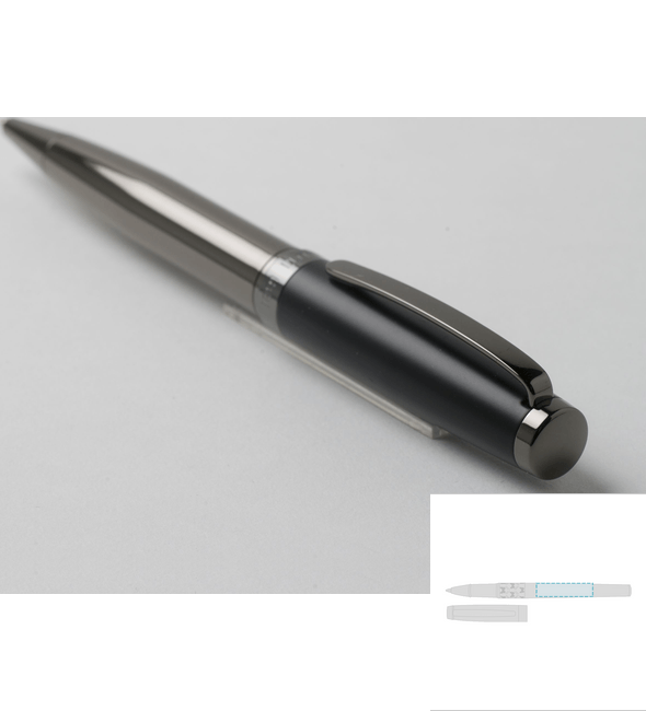 Stylo bille Hamilton Métal - Cerruti 1881™ Stylo bille Hamilton Métal - Cerruti 1881™