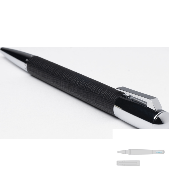 Kulepenn Pure Matte Dark Chrome Kulepenn Pure Matte Dark Chrome