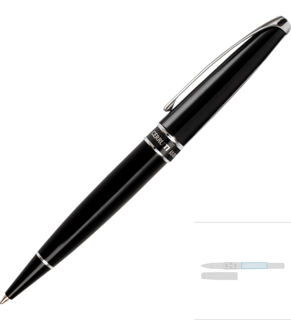 Stříbrné Clip kuličkové pero - Cerruti 1881™