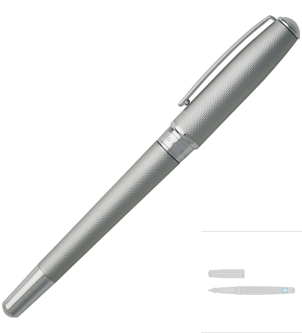 Penna roller Essential Matte Chrome