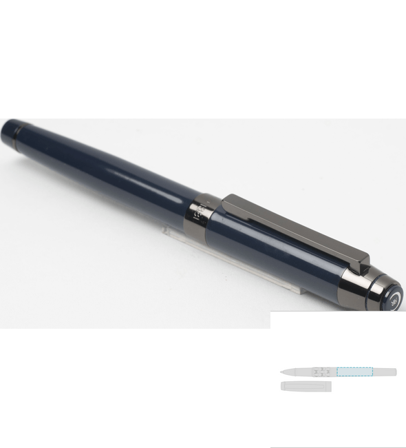 Bolígrafo Heritage Azul Oscuro - Cerruti 1881™