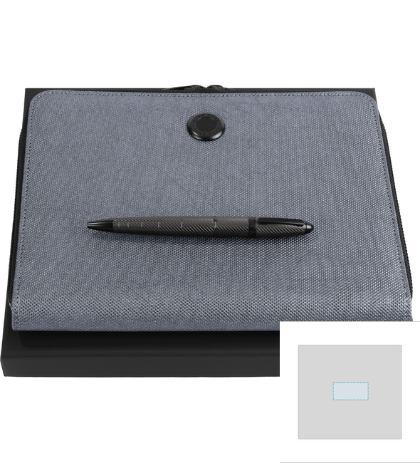Juego de bolígrafos ovalados - Hugo Boss™ Juego de bolígrafos ovalados - Hugo Boss™