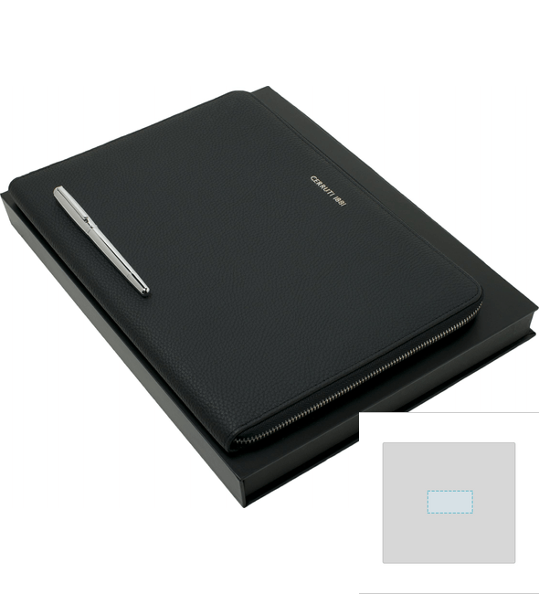 Set CERRUTI 1881 (rollerpen & vergadermap A4) Set CERRUTI 1881 (rollerpen & vergadermap A4)