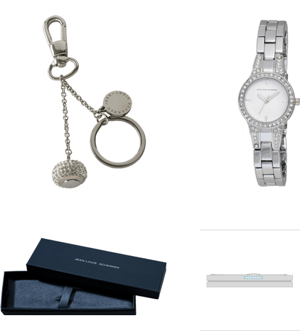 Jean-Louis Scherrer Set (sleutelhanger & horloge) Jean-Louis Scherrer Set (sleutelhanger & horloge)