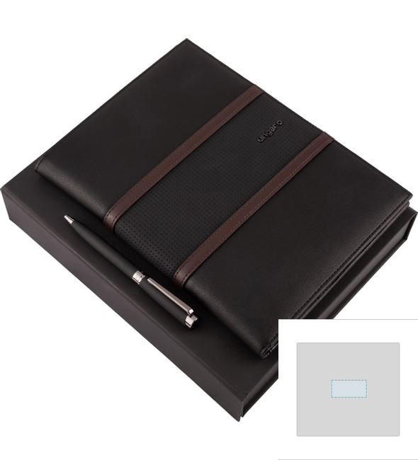 Parure Taddeo (stylo bille & chemise A5) Parure Taddeo (stylo bille & chemise A5)