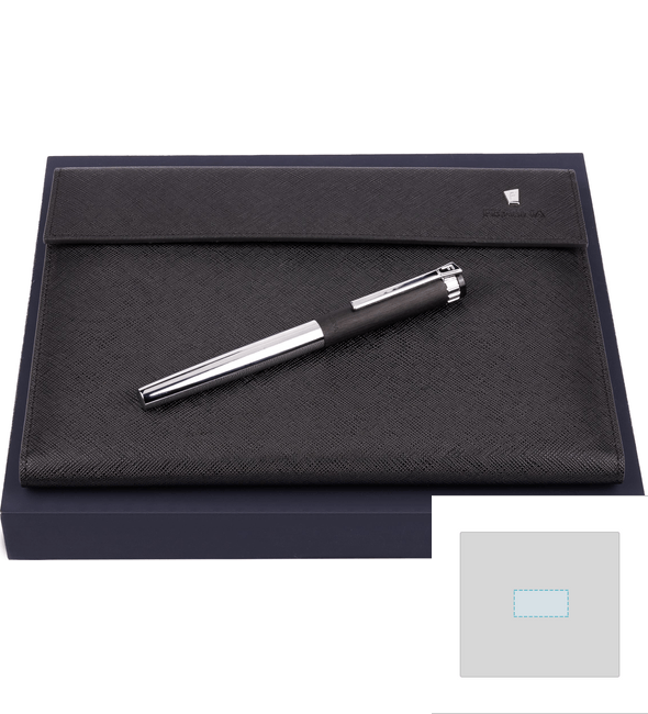 Chronobike Plakset + Rollerball Pen Prestige Chroom Zwart - Festina™ Chronobike Plakset + Rollerball Pen Prestige Chroom Zwart - Festina™