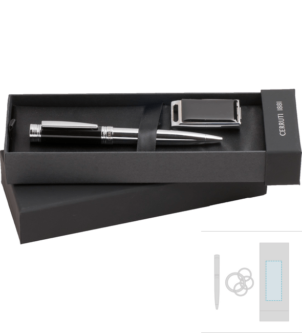 Set Pendrive Zoom Escape 16 Gb & Bolígrafo Tune - Cerruti 1881™ Set Pendrive Zoom Escape 16 Gb & Bolígrafo Tune - Cerruti 1881™