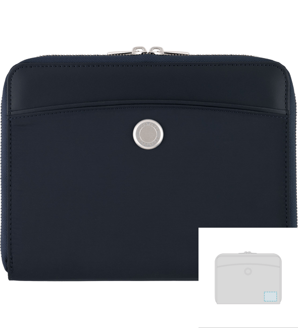 Konferenční složka A5 zip Contour Navy Konferenční složka A5 zip Contour Navy