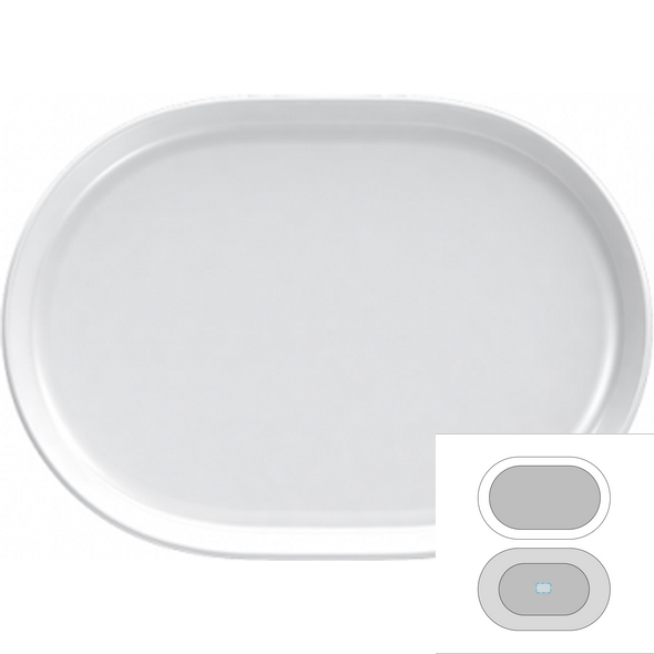 Plat de service en céramique - Nordika Plat de service en céramique - Nordika