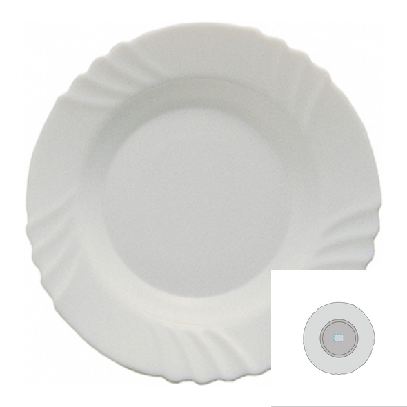 Plat profond circulaire en verre - BORMIOLI ROCCO™ - Ebro Plat profond circulaire en verre - BORMIOLI ROCCO™ - Ebro