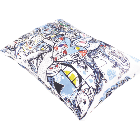 Polyester woven cushion with padding Polyester woven cushion with padding