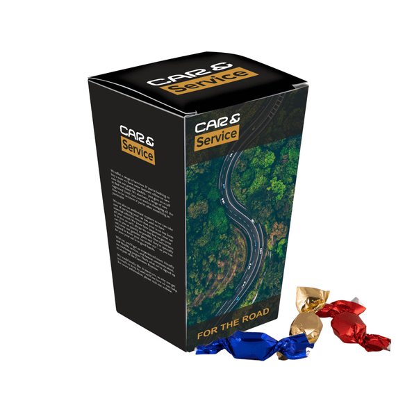 Caja con Caramelos para Coche Caja con Caramelos para Coche
