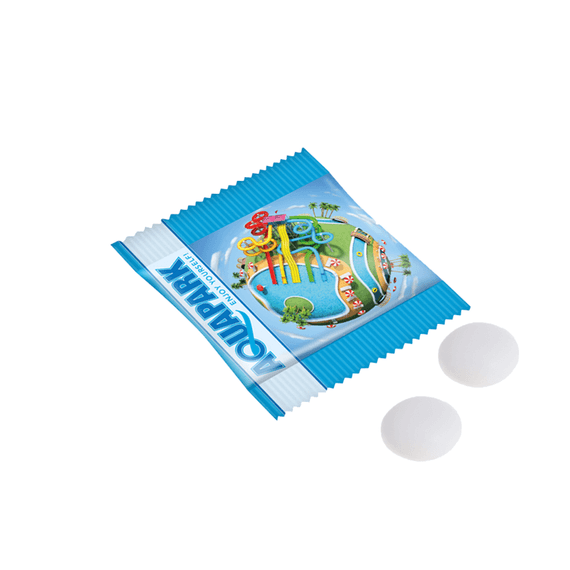 Double Flow Pack mit Süßigkeiten Double Flow Pack mit Süßigkeiten