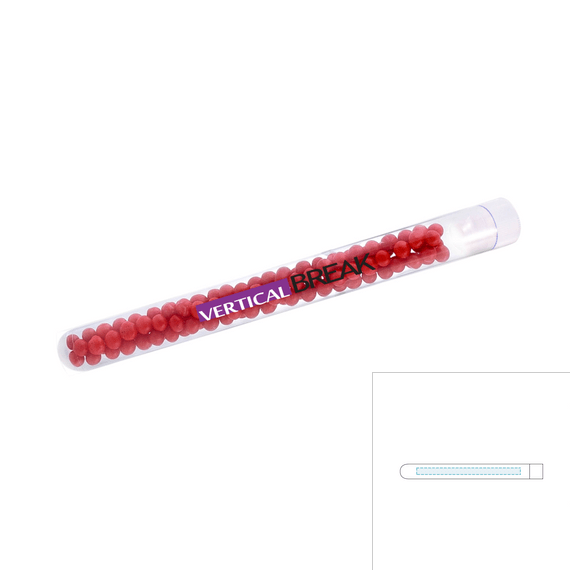tube with chocolates tube with chocolates