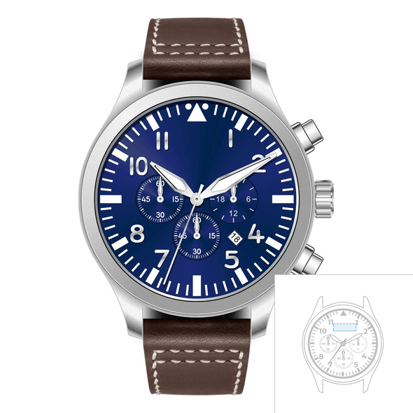 Polshorloge | LAUSANNE | Chronograaf Polshorloge | LAUSANNE | Chronograaf