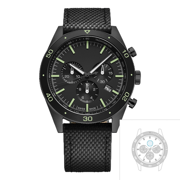 Orologio da polso | ANDERMATT | cronografo | Swiss Made Orologio da polso | ANDERMATT | cronografo | Swiss Made