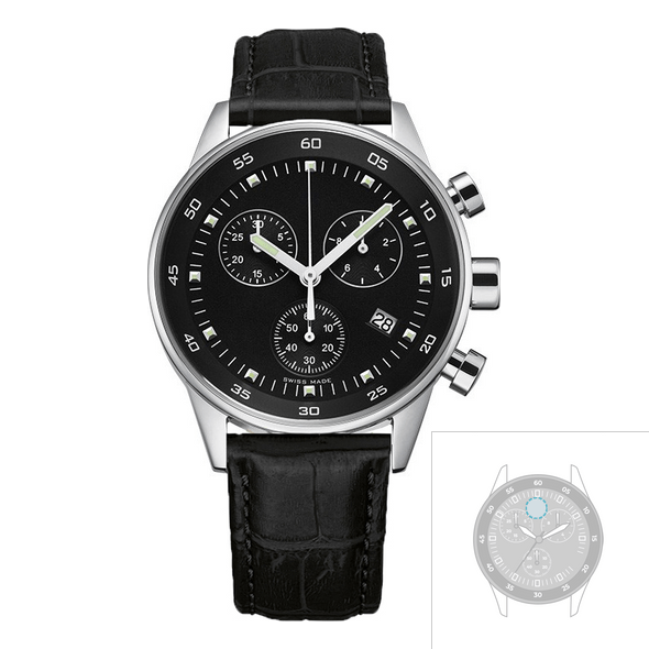 Montre-bracelet | JURA UNI | Chronographe | Swiss Made Montre-bracelet | JURA UNI | Chronographe | Swiss Made