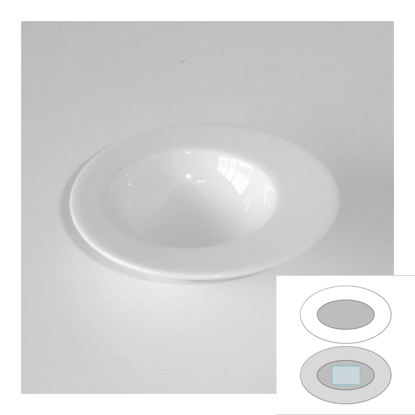 Round ceramic bowl - Eclipse