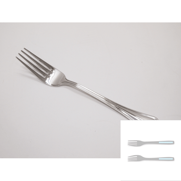RVS dessertvork - Goutte RVS dessertvork - Goutte