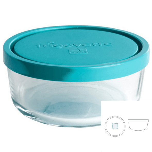 Scatola ermetica circolare in vetro - BORMIOLI ROCCO™ - Frigoverre Scatola ermetica circolare in vetro - BORMIOLI ROCCO™ - Frigoverre