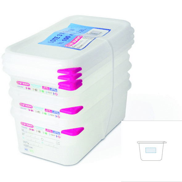 Set de 3 boîtes hermétiques en plastique - ARAVEN™ Set de 3 boîtes hermétiques en plastique - ARAVEN™