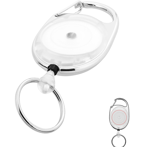 Sleutelhanger met verlengbare draad Sleutelhanger met verlengbare draad