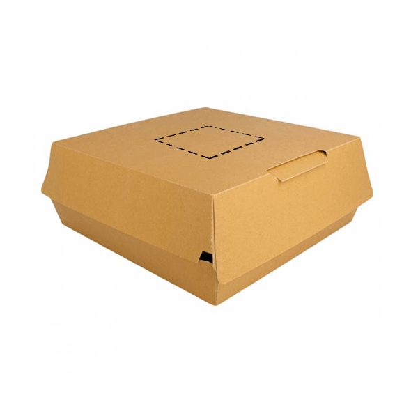 Takeaway rektangulär nudelkartong Takeaway rektangulär nudelkartong