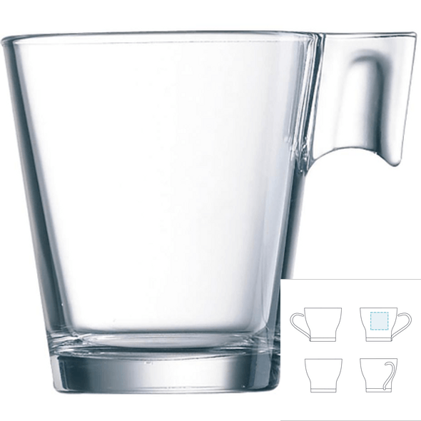 Taza de vidrio - ARCOROC™ - Aroma Taza de vidrio - ARCOROC™ - Aroma